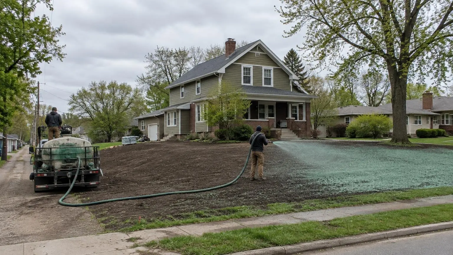 Hydroseeding in Minneapolis, MN